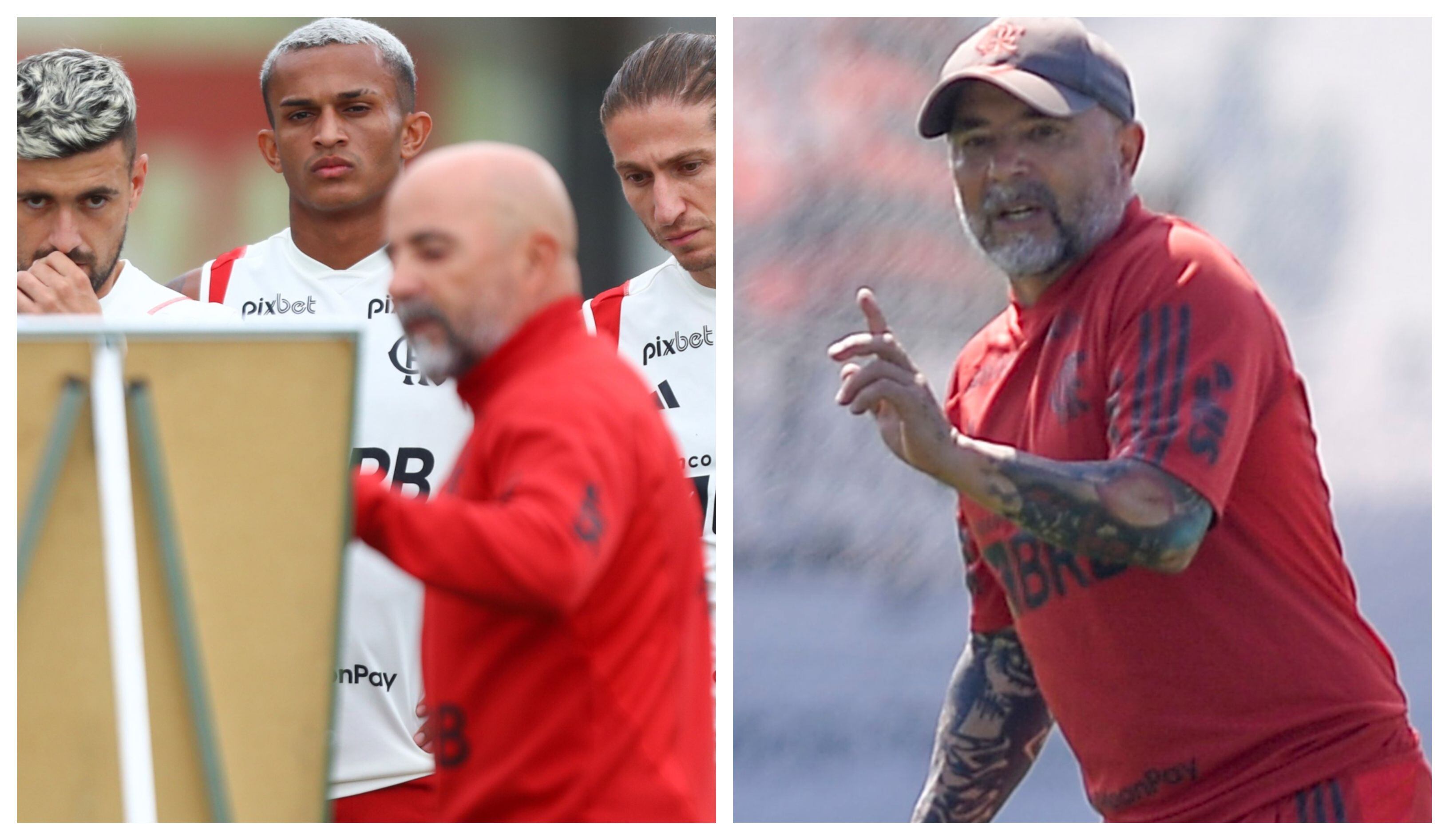 Campeão do Flamengo está com dias contados e peita Sampaoli