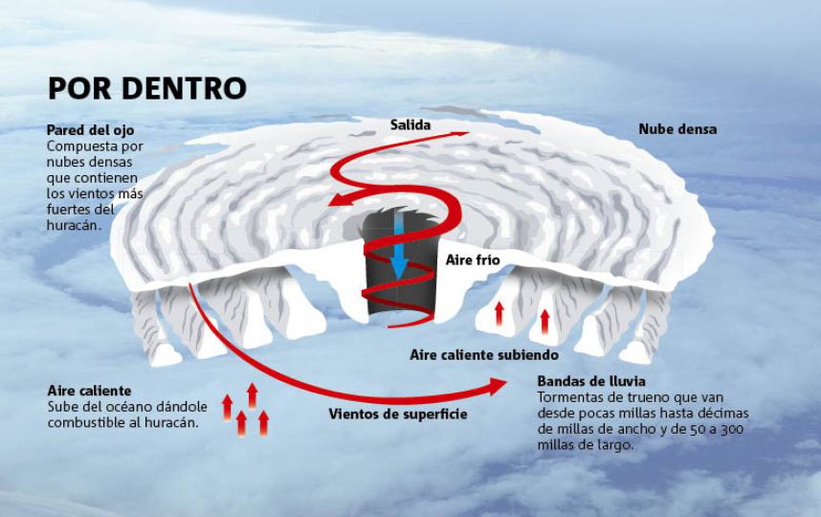 Infografía Anatomía De Un Huracán Publimetro Chile 