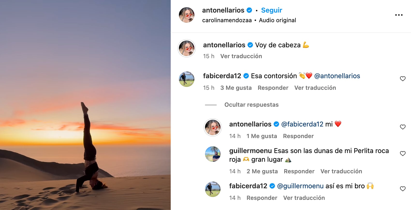 Antonella Ríos tiene un nuevo amor?: Nacen especulaciones de un supuesto  romance con un futbolista – Publimetro Chile