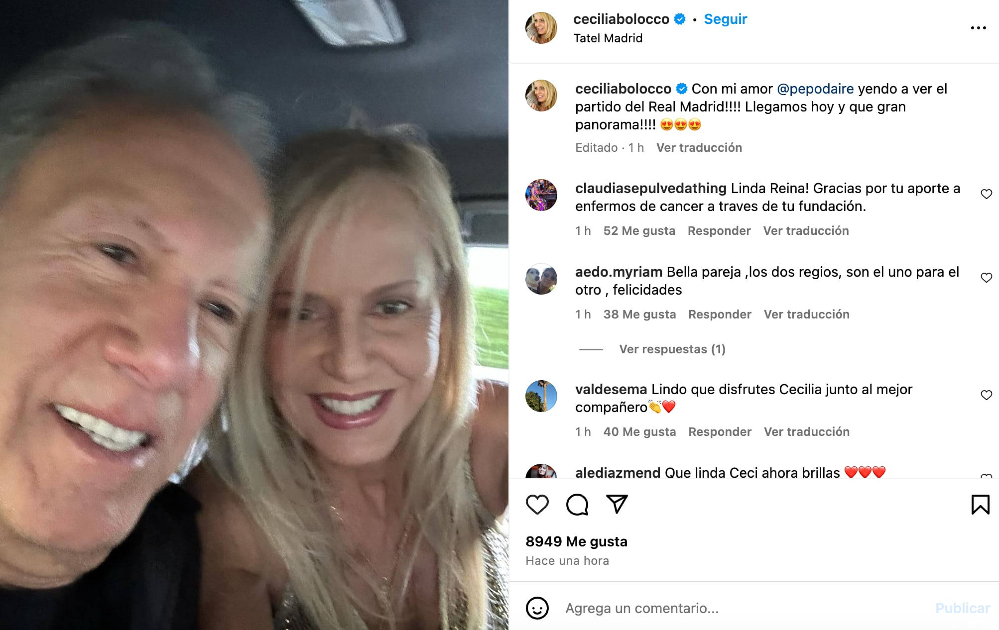 Disfrutando nuestra segunda luna de miel!”: Cecilia Bolocco reapareció en  redes sociales junto a su esposo Pepo Daire – Publimetro Chile