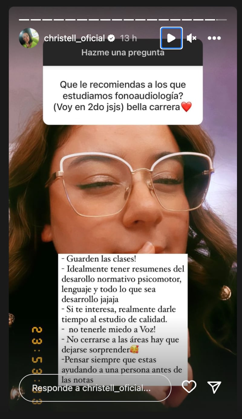 Historia de Christell Rodríguez | Fuente: Instagram