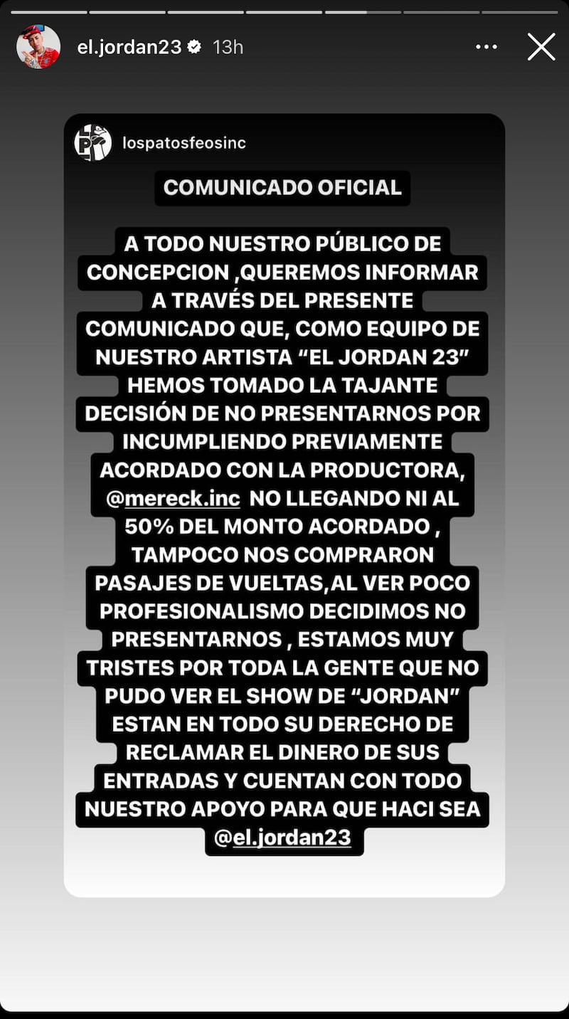 Historia de Jordan 23 | Instagram