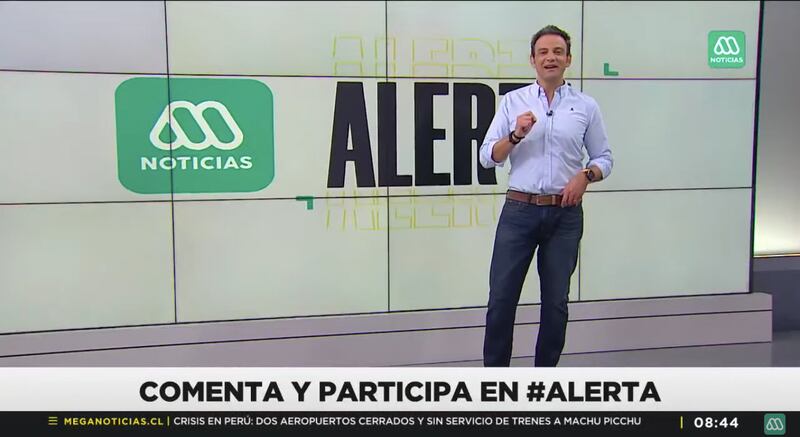 Gonzalo Ramírez en "Meganoticias Alerta" | Captura: MEGA