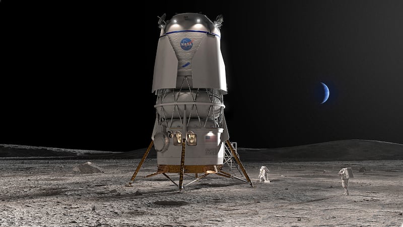 Blue Origin es la empresa encargada de liderar el siguiente viaje a la Luna de la NASA