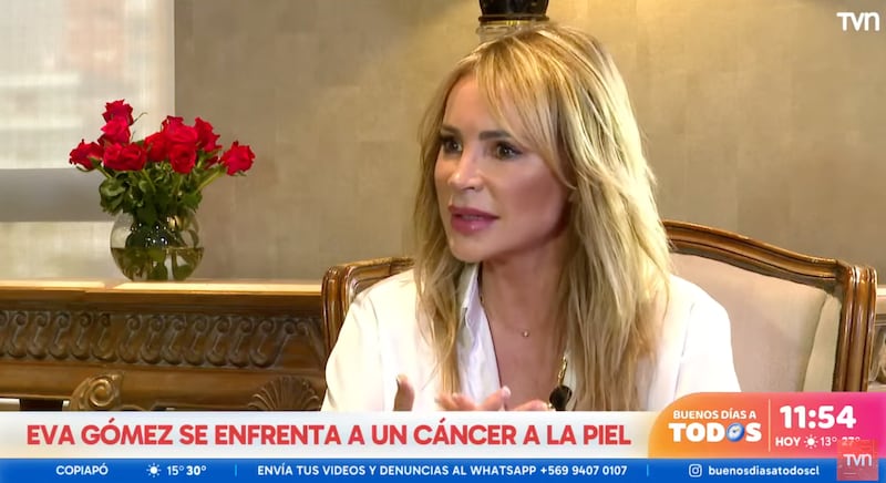 Eva Gómez confiesa que tiene cáncer a la piel