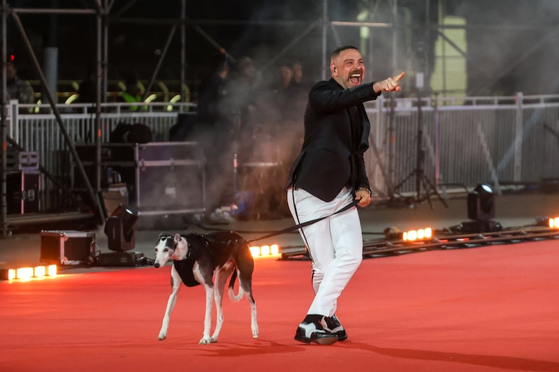 FESTIVAL VIÑA  2025 : Gala del  Festival  Viña del Mar | 21 FEBRERO 2025/ VALPARAISO
José Antonio Neme, durante la Gala del Festival de Viña del Mar 2025, en el Sporting de Viña del Mar.
FOTO: SEBASTIANA RÍOS MORALES/AGENCIAUNO