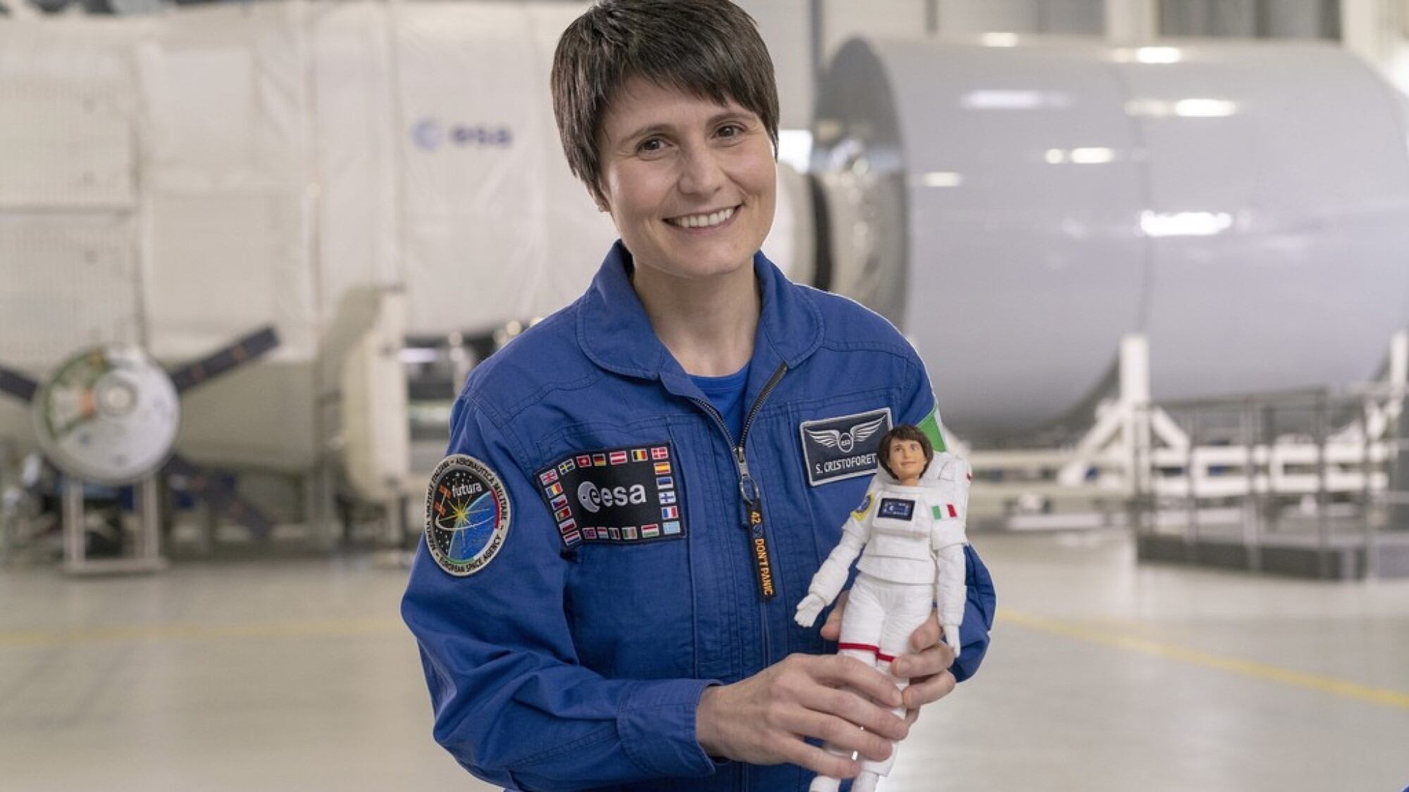 Samantha Cristoforetti: La astronauta que voló al espacio con su muñeca ...