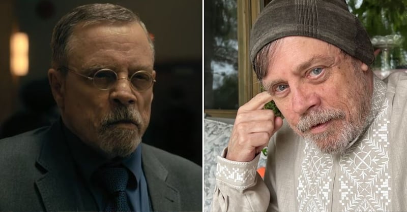 Mark Hamill en 'La caída de la casa Usher' y en su vida real