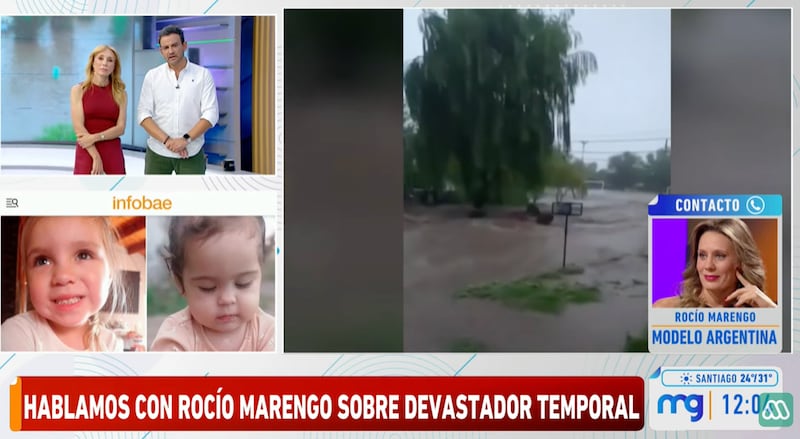 Rocío Marengo habla del desastre en Bahía Blanca