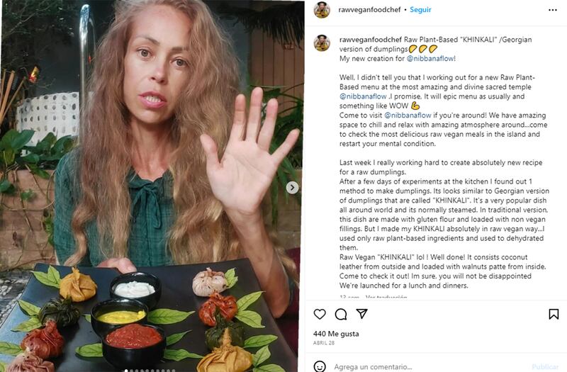 A pesar de comer sano: murió influencer vegana tras 5 años de seguir una insólita dieta.