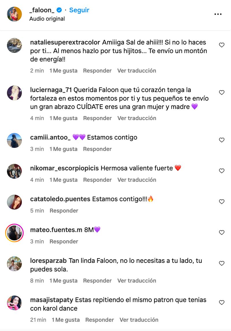 Instagram de Faloon Larraguibel