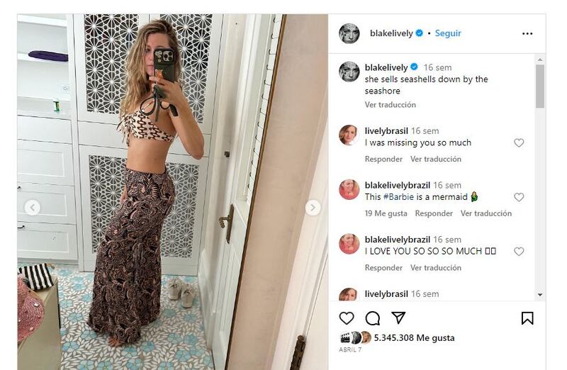 Blake Lively tiene los mejores trajes de baño para lucir después del embarazo