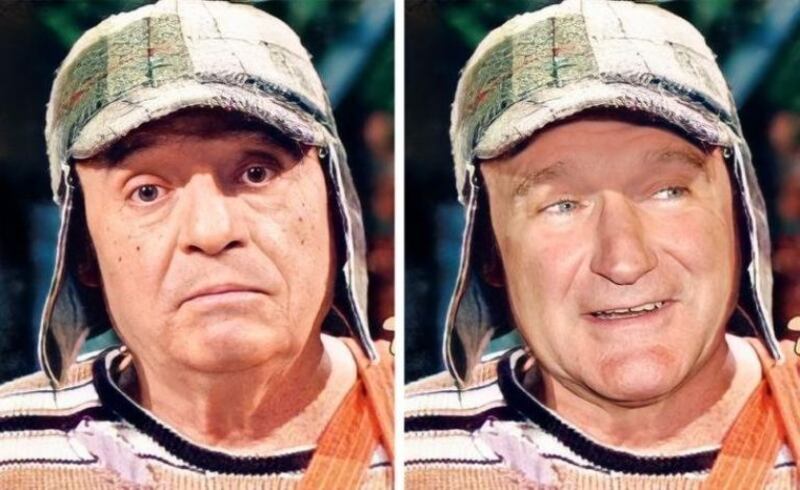 “El chavo” sería interpretado por Robin Williams.