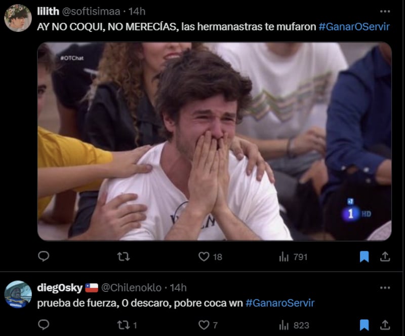 Reacción eliminación de Coca Mendoza de "¿Ganar o Servir?" | X