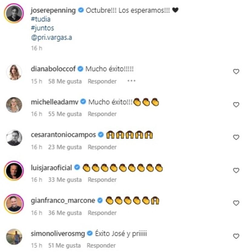 El périodista reaccionó en sus redes sociales a la confirmación de Canal 13 de que él y Priscilla Vargas serán los animadores del matinal de la señal privada.