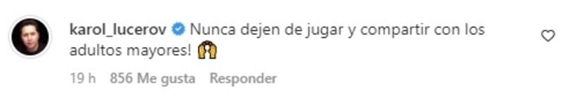 El joven empresario tuvo palabras de agradecimiento en sus redes sociales para su recién fallecida abuela.