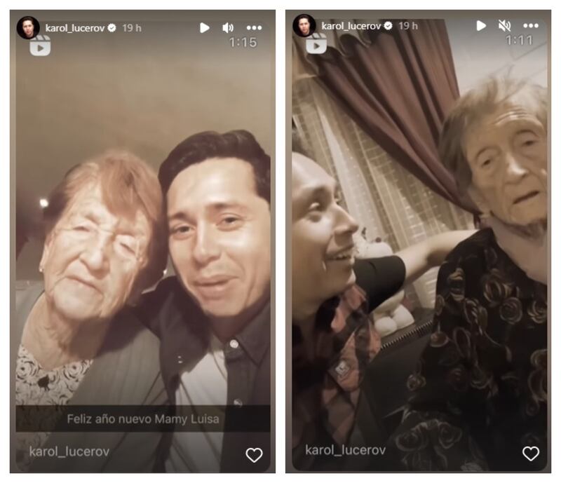 El exrostro de Mega publicó en sus redes sociales un tierno video y le dedicó sentidas palabras a su fallecida abuela Luisa.