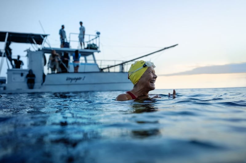 'Nyad' es una película sobre el mayor logro en la carrera de Diana Nyad