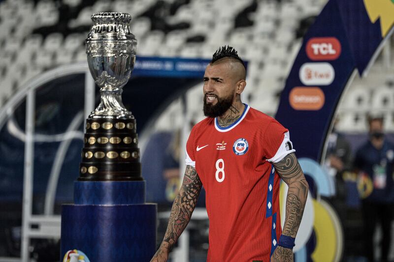 Arturo Vidal en la Copa América 2021