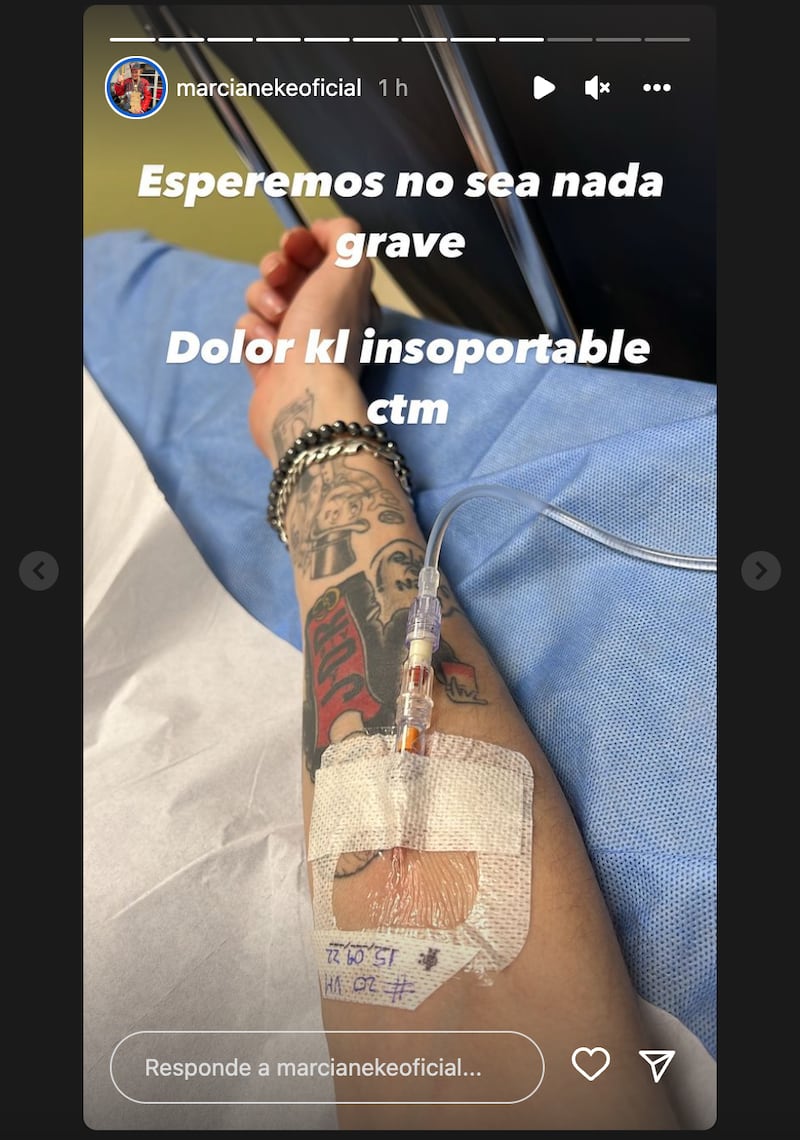 Historias de Marcianeke - Fuente: Instagram