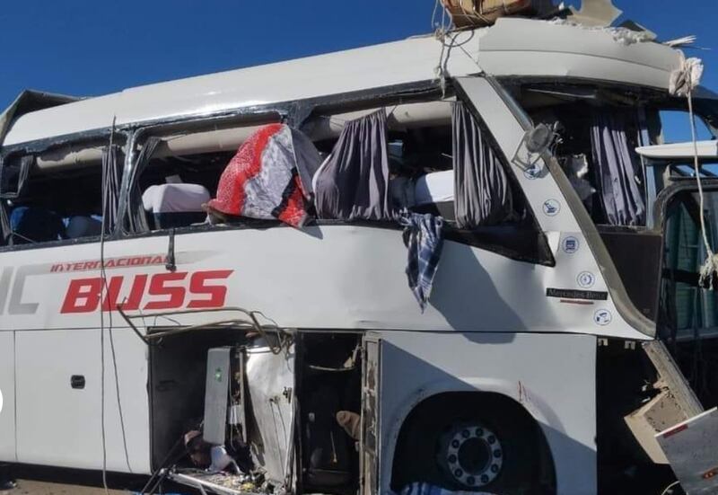 Accidente Bus Bolivia-Chile | Fuente: La Razón