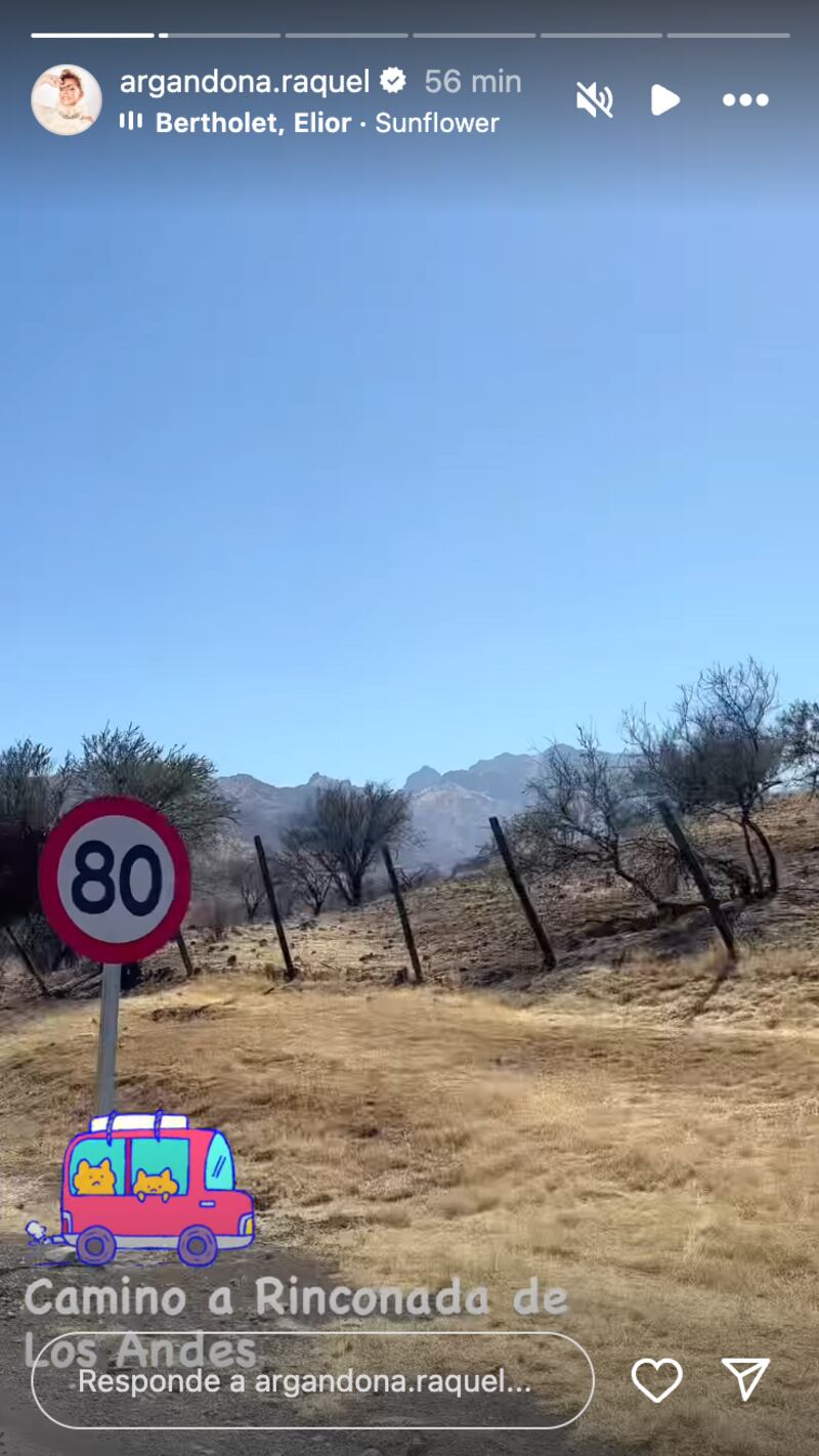 Historia de Raquel Argandoña | Fuente: Instagram