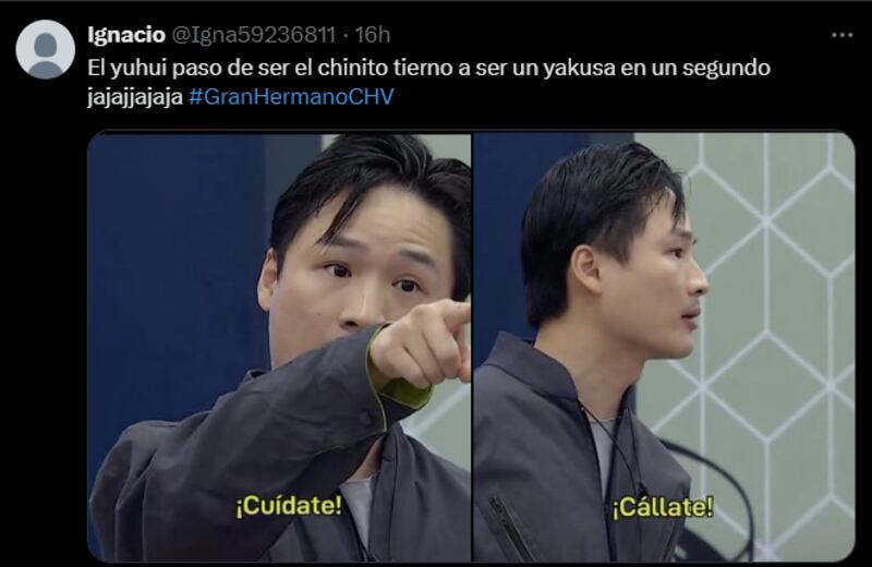 Reacción pelea de Yuhui y Sebastián en Gran Hermano | X