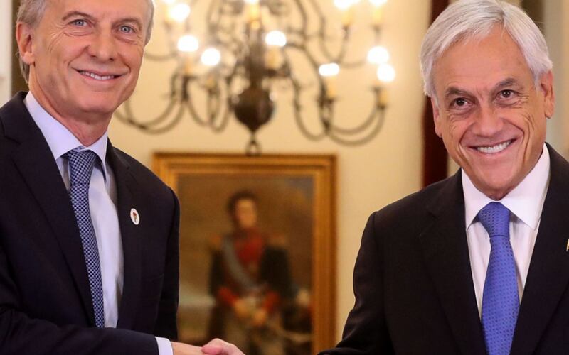 Los presidentes Mauricio Macri y Sebastián Piñera realizaron una declaración conjunta en la que destacaron el alcance del acuerdo firmado entra la Argentina y Chile