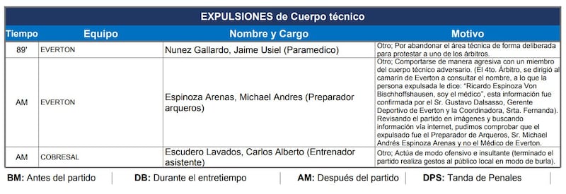 El informe de Fernando Véjar