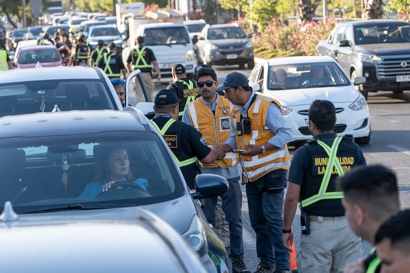 Fiscalización vehicular conjunta entre La Florida y Peñalolén