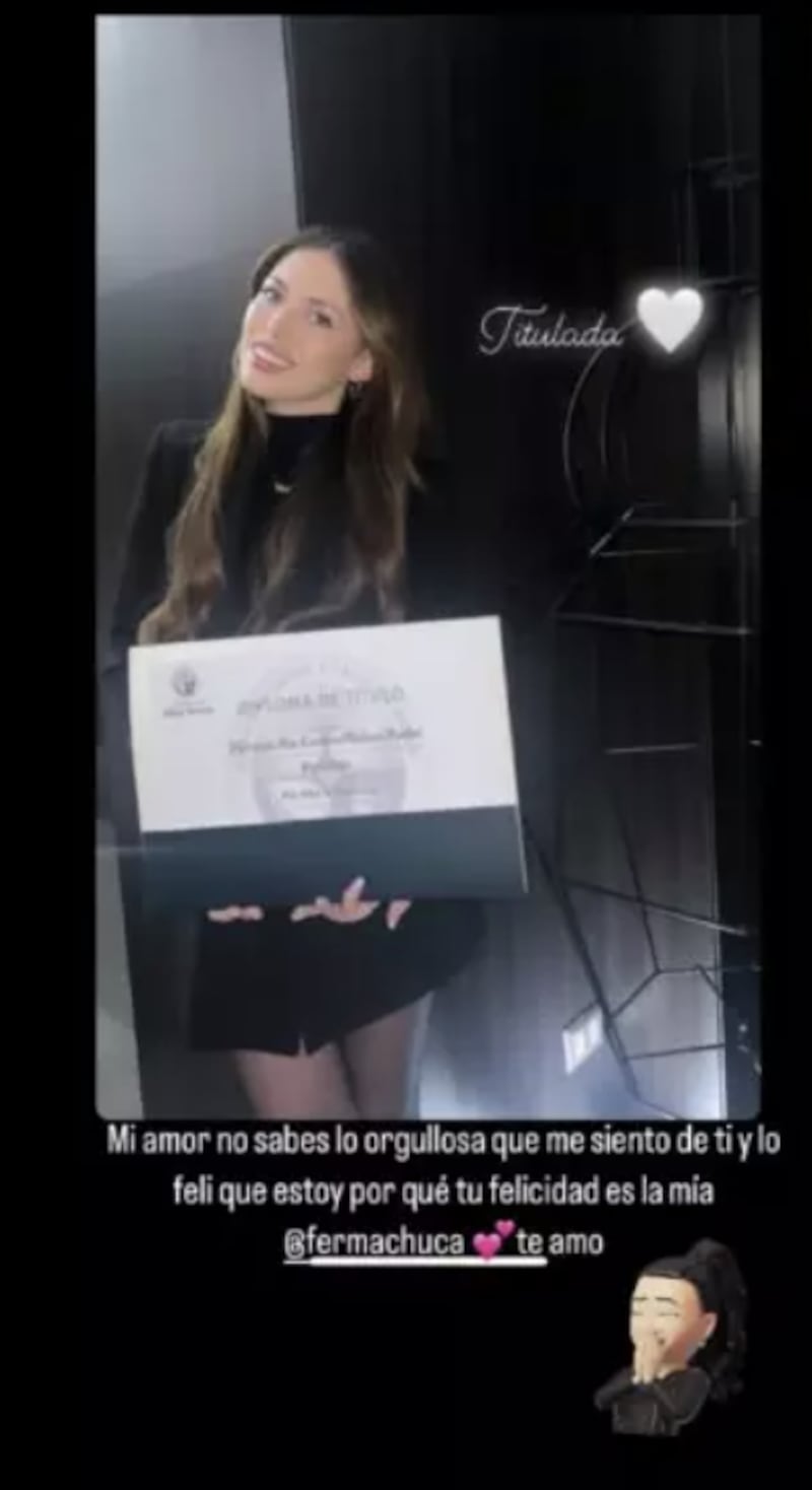 Historia de Daniela Aránguiz | Instagram