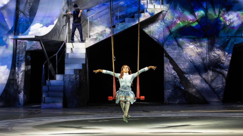 María José Monje en Crystal del Cirque du Soleil  | Gentileza