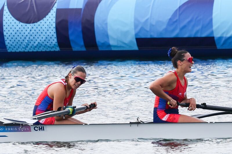 Las remeras chilenas quedaron a siete segundos de clasificar a la ronda final de la competencia en los JJ.OO. París 2024.