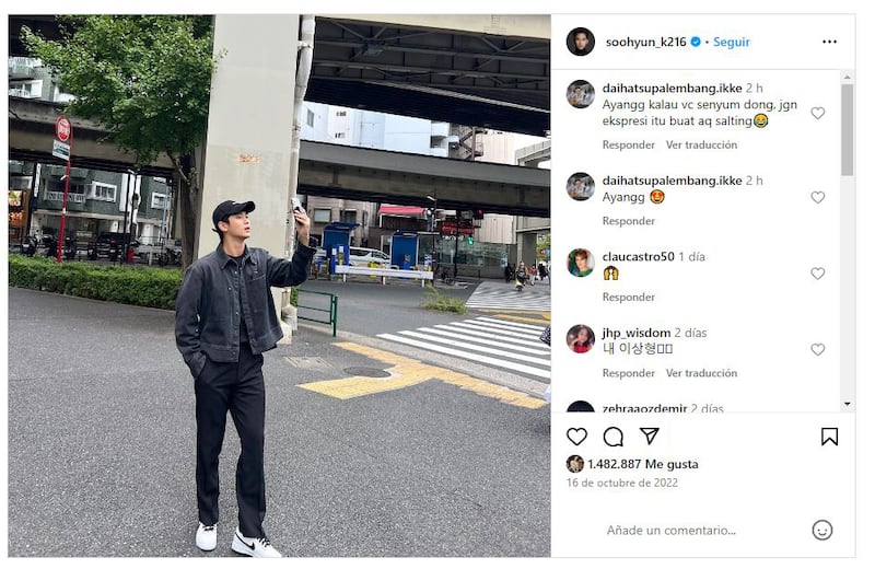 Fotos de Kim Soo-hyun, el actor de La reina de las lágrimas que arranca suspiros