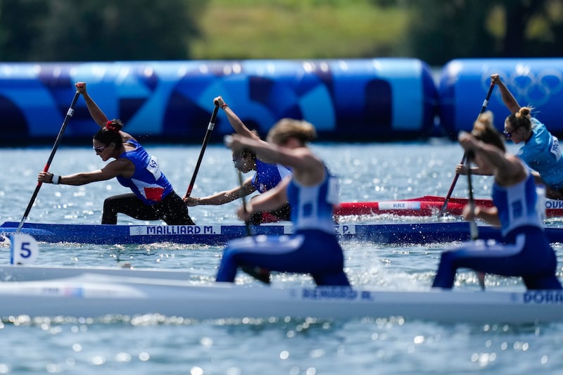 Mailliard y Gómez esperan clasificar a las finales del canotaje olímpico en París 2024.