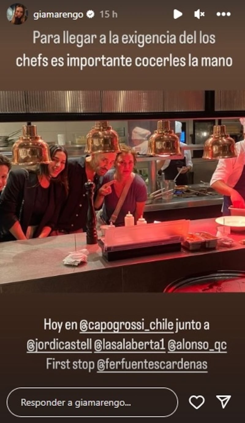 La mediática reconoció haber sido la principal responsable de su accidente en el programa culinario de CHV.