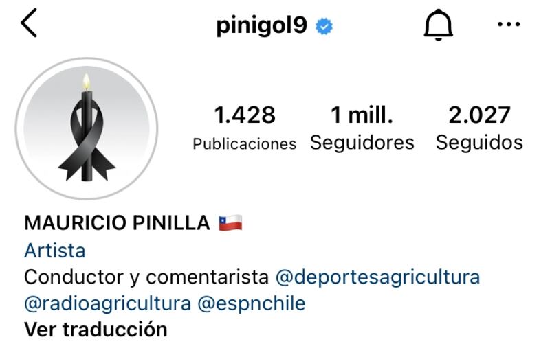 Instagram de Pinilla