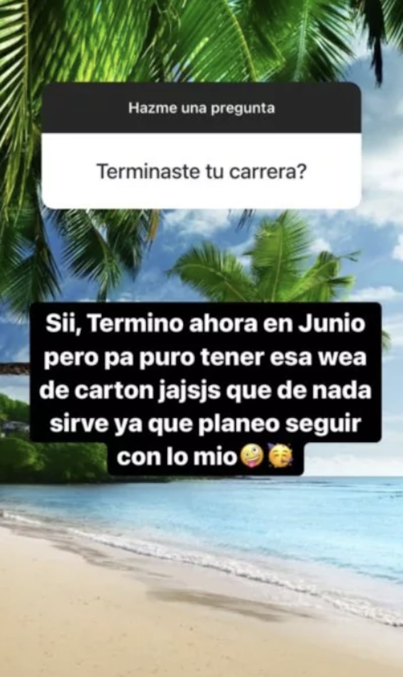 Historia de Nano Calderón | Instagram