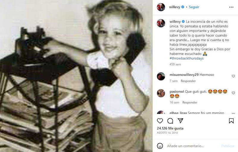 William Levy soñaba con ser beisbolista en su infancia y juventud