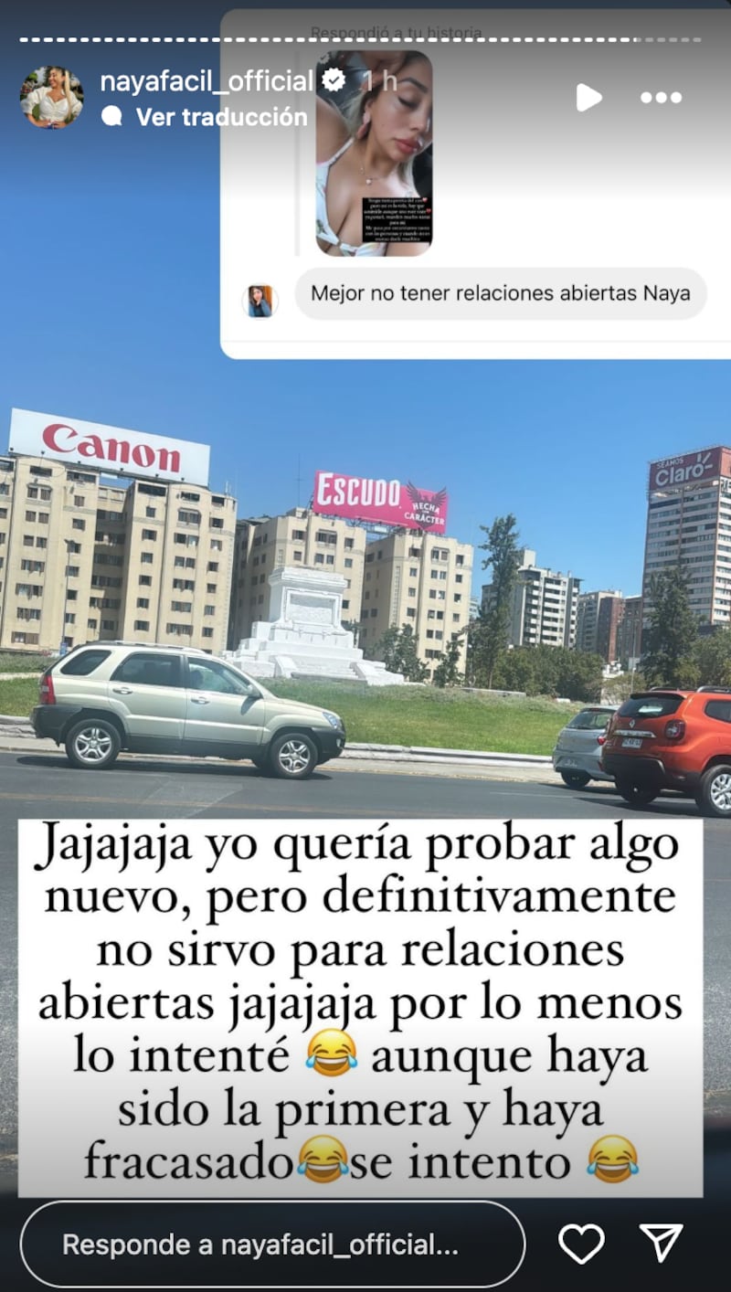 Historia de Naya Fácil | Fuente: Instagram