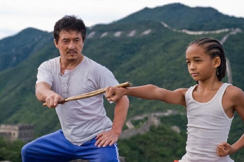 Jackie Chan y Jaden Smith