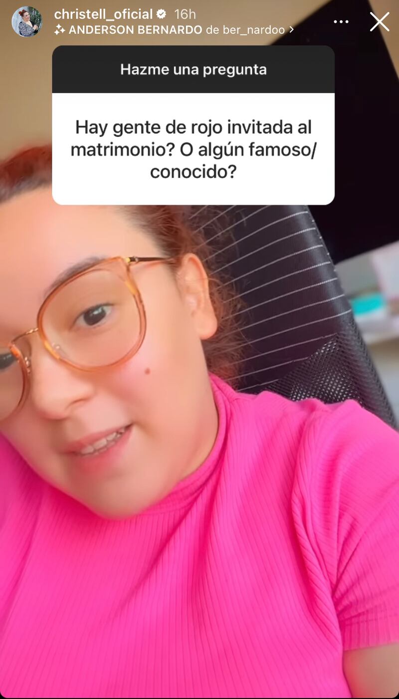 Historia de Christell Rodríguez | Instagram