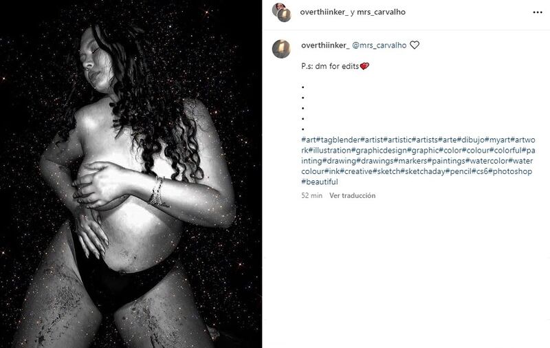 La brasileña fue ampliamente felicitada por sus seguidores de redes sociales al publicar este martes una foto suya semidesnuda.