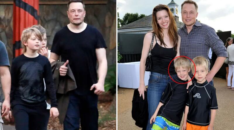 No hay muchas fotos actuales de los hijos mayores de Elon Musk