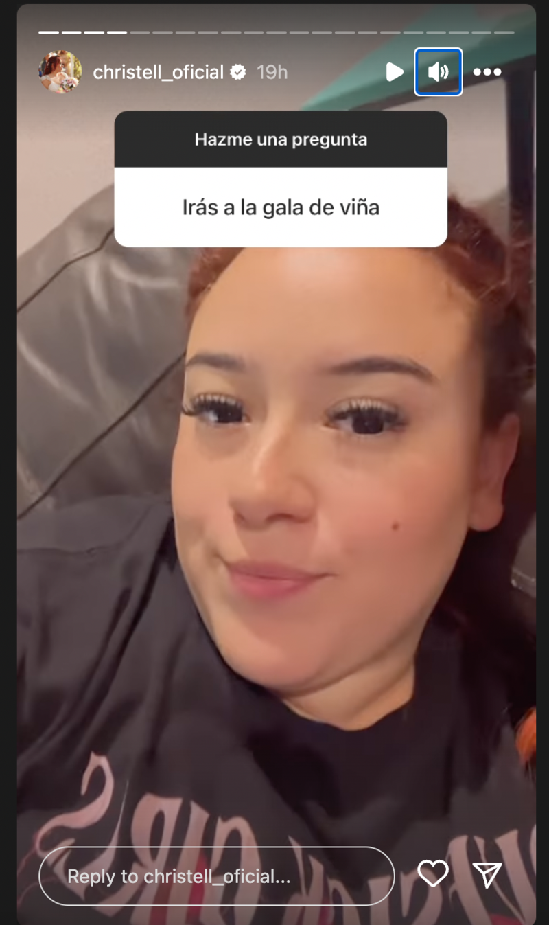 Historias de Christell Rodríguez | Fuente: Instagram