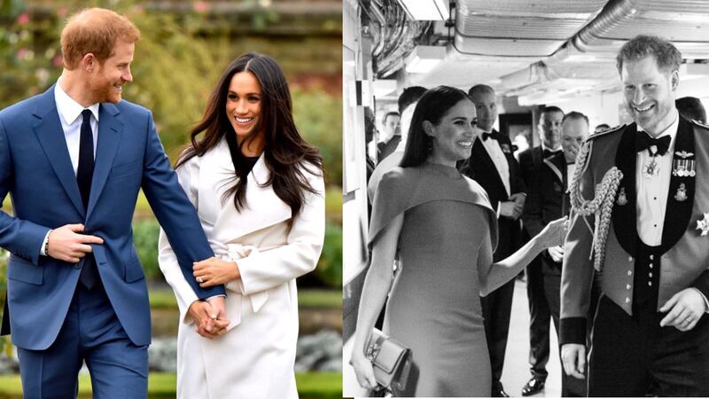 Harry y Meghan: Se viralizan videos de gestos del príncipe cansado de su esposa