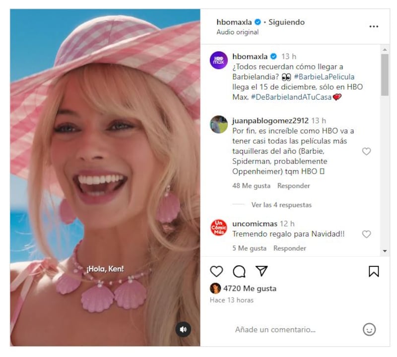 Escenas de la película 'Barbie'