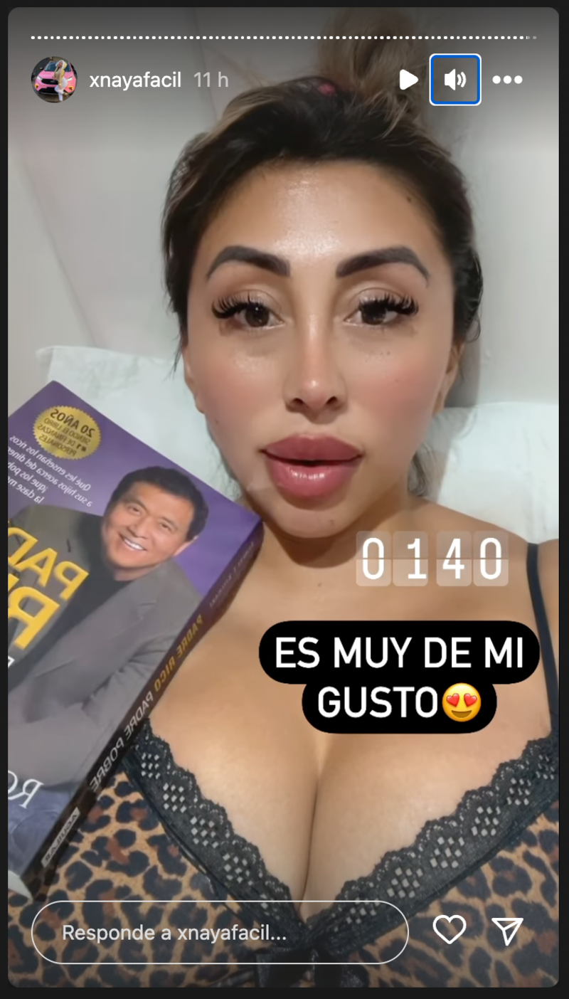 Historias Naya Fácil - Fuente: Instagram