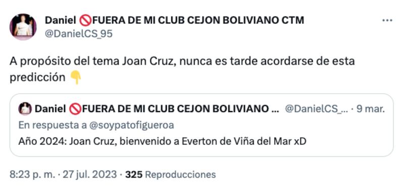 Reacciones en Twitter por la llegada de Joan Cruz a Everton