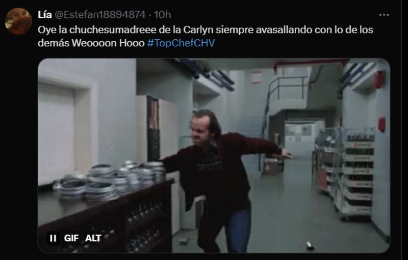 Reacciones capítulo de "Top Chef"